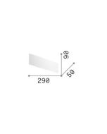 ZIG ZAG AP D29 BIANCO 3000K Ideal Lux 179292