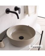 Νιπτήρας Πορσελάνης Glam Φ33 Scarabeo Sand 1808-510