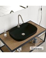 ΝΙΠΤΗΡΑΣ GLAM 56x39 SCARABEO ARDESIA (BLACK MATT) 1810-401
