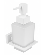 Ντισπένσερ Γυαλί Λευκό Bronze Art Lugano 18X6-AA-S