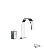 Μπαταρία Νιπτήρα Επικαθήμενη 2 οπών με Αυτόματη Βαλβίδα Ki-Stream La Torre Chrome 19300-100