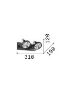 GLIM PL2 BIANCO Ideal Lux 200200