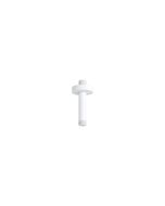 Βραχίονας Οροφής Στρογγυλός 10εκ., Eurorama White Matt  R50813-300