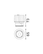 DYNAMIC SOURCE 15W 4000K Ideal Lux 208596
