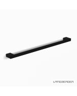 Πετσετοκρεμάστρα Σταθερή Μονή 60εκ. Langberger Black Matt 21123-01A-400