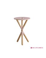 Έπιπλο μπάνιου Cross χωρίς οπή για μπαταρία πάγκου και νιπτήρα, Scarabeo Antique pink (rosa) 2501F0-9854