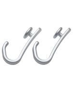 Easy roll hooks 12 pcs grey κρίκοι κουρτίνας μπάνιου Sealskin  251160205