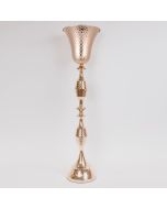 ΒΑΖΟ ΜΕΤΑΛΛΙΚΟ ΧΡΥΣΟ 12x14x47cm Eurolamp 752-22061
