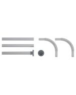 170x80 Ø 20 mm chrome βραχίονας μπάνιου γωνιακός Sealskin  275559018