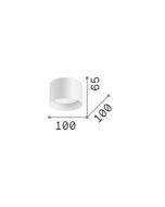 SPIKE PL1 ROUND BIANCO Ideal Lux 277417