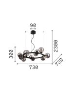 PERLAGE SP11 BIANCO Ideal Lux 283807