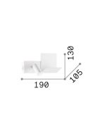 KOMODO-1 AP BIANCO Ideal Lux 291789