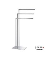 Πετσετοκρεμάστρα Τριπλή Επιδαπέδια Sealskin Geesa Chrome  800202-100