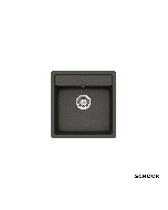 Νεροχύτης Κουζίνας Γρανίτη Manhattan 49x51 Schock Cristalite Asphalt Granite 30050-1421