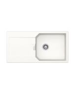 Νεροχύτης Ένθετος M100xΠ51 εκ.Γρανίτης Superwhite Schock Cristalite Manhattan 30100-1301