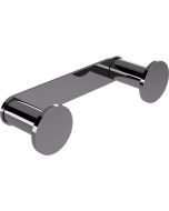 Άγγιστρο Διπλό W110xD35xH28mm Gun Metal Gloss Verdi Omicron 3022250
