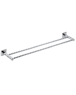 Πετσετοθήκη Διπλή Χρωμέ 40 εκ. Verdi Delta 3063122