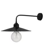 Φωτιστικό επιτοίχιο AS-181AP 1L BLACK Heronia 31-0977