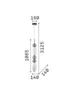 LUMIERE-3 SP Ideal Lux 314174