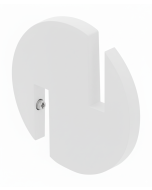 Ανατώμενο Άγκιστρο Γυαλιού 6-8mm Λευκό Bronze Art Universal 31VS-AA