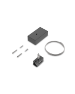 EGO KIT BI-EMISSION CABLE 2 MT + CEILING CUP BK Ideal Lux 322476