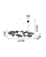 PERLAGE SP30 AMBRA Ideal Lux 322780