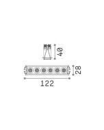 LIKA FI SLIM 10W 3000K WH Ideal Lux 327501