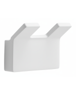 Άγκιστρο Διπλό Λευκό Bronze Art Shelfy 32FY-AA