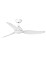 Ανεμιστήρας Οροφής Ø132cm IP44 DC Motor Λευκός Εξωτερικού Χώρου, 3 Λευκά Πτερύγια Faro Sioux 33770