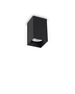LOOK PL1 SQUARE D60 H100 NERO Ideal Lux 353845
