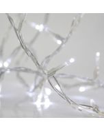 ΚΟΥΡΤΙΝΑ, 480 LED 3mm, 31V ΜΕΤΑΣΧΗΜΑΤΙΣΤΗ, 4 ΕΠΕΚΤΑΣΕΙΣ ΕΩΣ 3 ΣΕΤ, ΔΙΑΦΑΝΟ PVC ΚΑΛΩΔΙΟ, ΛΕΥΚΟ LED (H300 x W300cm, 20 ΣΕΙΡΕΣ x 24 LED), ΠΡΟΕΚΤΑΣΗ ΠΑΡΟΧΗΣ 3m, ΙΡ44 Eurolamp 600-11379