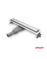 Επιδαπέδιο Κανάλι Ντουζιέρας Flat Linear 60cm, Wirquin FL600