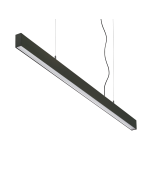 OFFICE SP WIDE 3000K NERO Ideal Lux 369112