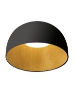 ΠΛΑΦΟΝΙΕΡΑ LED 20W ΜΑΥΡΟ Φ35*H20CM 3 CCT MOONLIGHT ARTE ILLUMINA Eurolamp 144-51016