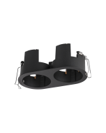 BEYOND CORNICE CON BORDO DOPPIA 10W NERO Ideal Lux 370026