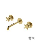 ΜΠΑΤ.ΝΙΠΤ.ΤΟΙΧ.3 ΟΠΩΝ ELLE CROSS LA TORRE BRUSHED GOLD 38118-201