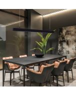 Κρεμαστό Μαύρο L:1130 Direct Top Line Dimmable Viokef 3911-0024-1-B-D3