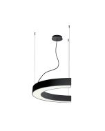 Κρεμαστό Μαύρο D1000 3000K Dim. Semi Viokef 3918-0010-3-B-D3