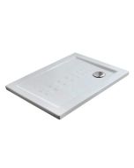 Olympia Slim - Παραλληλόγραμμη Λεπτή Ντουζιέρα Πορσελάνης Μπάνιου 70X100X5.5 40108