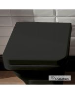 ΚΑΛΥΜΜΑ ΛΕΚ.BUTTERFLY SOFT CLOSE SCARABEO NIGHT (BLACK)/CHR 4010C-400