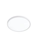 Πλαφονιέρα οροφής LED 18W 3CCT by switch on base σε λευκή απόχρωση D:23x2,5cm 42036-E-White