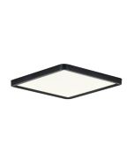 InLight Πλαφονιέρα οροφής LED 40W 3CCT by switch on base από μαύρο μέταλλο D:50cm 42045-Black