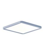 InLight Πλαφονιέρα οροφής LED 40W 3CCT by switch on base από ασημί μέταλλο D:50cm 42045-Silver
