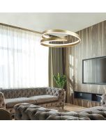 Κρεμαστό Φωτιστικό Χρυσό Capri Viokef 4291301