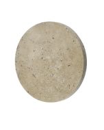 InLight Επιτοίχιο φωτιστικό γκρι από travertine marble LED 6.5W D:25cm 43068-A