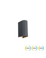 Φωτιστικό Τοίχου Ανθρακί L:69 Azores Viokef 4343001