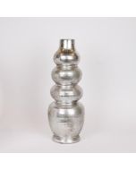 ΒΑΖΟ ΠΗΛΙΝΟ ΑΣΗΜΙ 18x18x48cm Eurolamp 819-00514