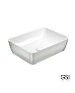 Νιπτήρας Πορσελάνης Sand 50x38 GSI Platinum/White 9037-430300