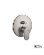 Μίκτης Εντοιχισμού 2 Εξόδων Slim Vicario Inox 500050D-110