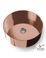 Νιπτήρας Milo Φ33 voss Inox PVD Rose-Gold Brushed V1033-811